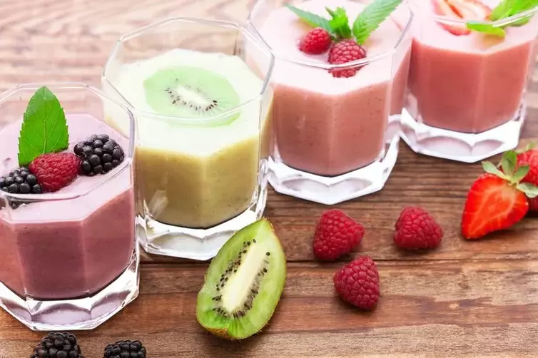 fruit smoothies for consumption diet