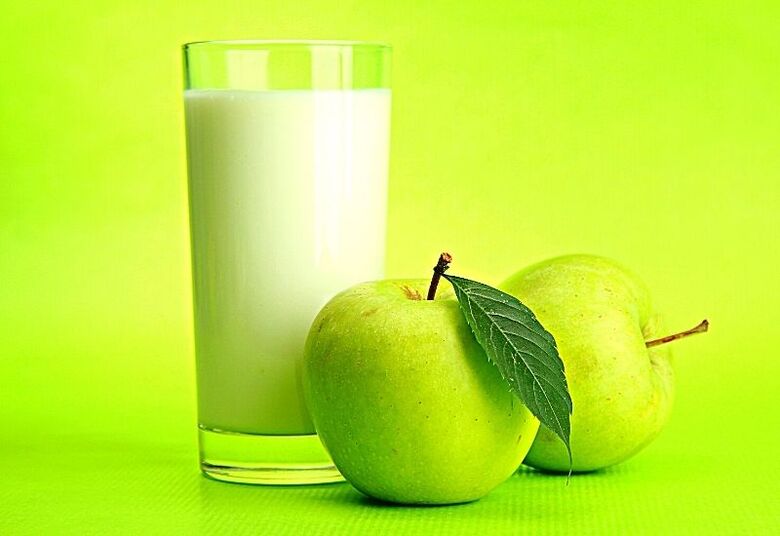 kefir-apple diet